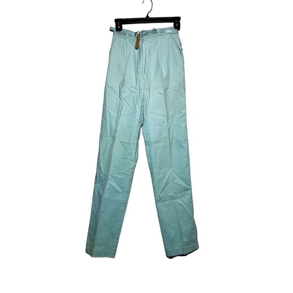 NWT Vintage RG New York by Russ Teen Blue Corduroy Pants with Belt Union Made 10 - Picture 1 of 11